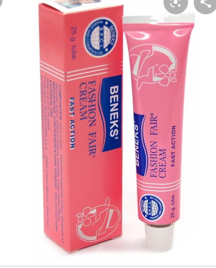 Beneks Fashion Fair Cream 25g Fast Action – Bbright Beauty Store