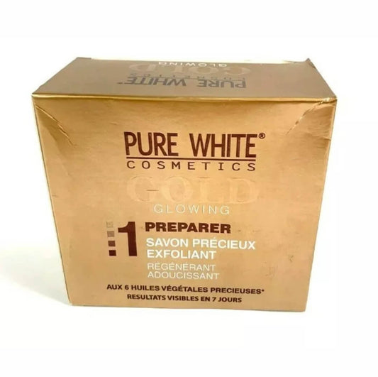 Pure White Cosmetics Gold Soap