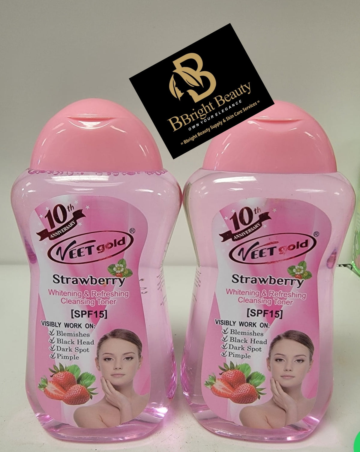 Veet Gold Strawberry Refreshing &Cleansing Toner 300ML