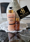 Pure Egyptian Magic Brightening Gold Lotion + Oil