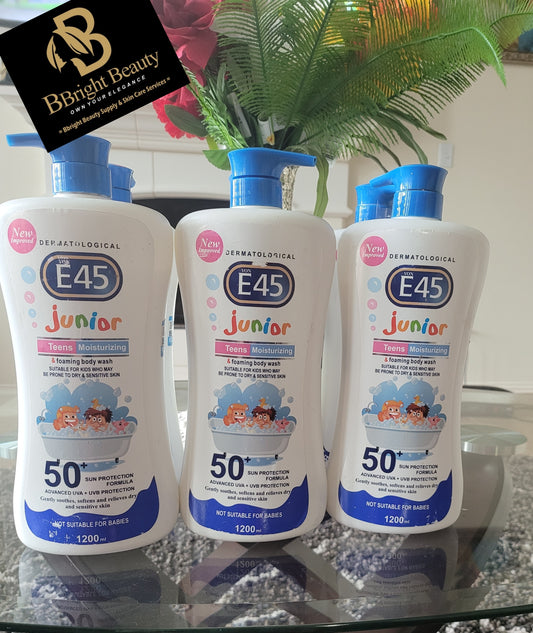 E45 Junior Teens Moisturizing Foaming Body Wash 1200ML