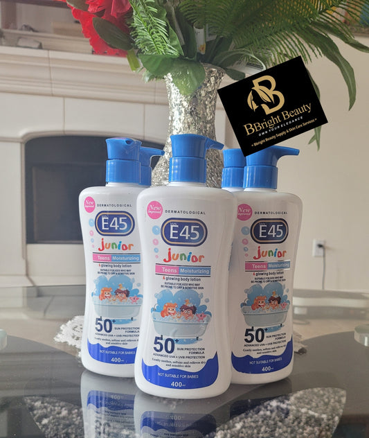 E45 Junior Teens Moisturizing and Glowing Lotion 400ML (Very good for dry and sensitive skin)