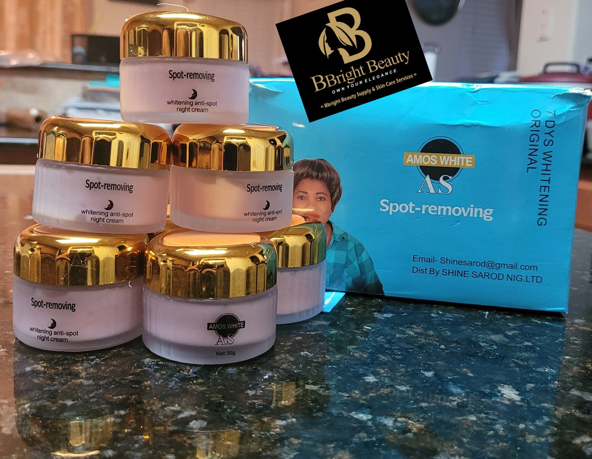 Amos White 7 Days Spot Removing Night Cream 50g