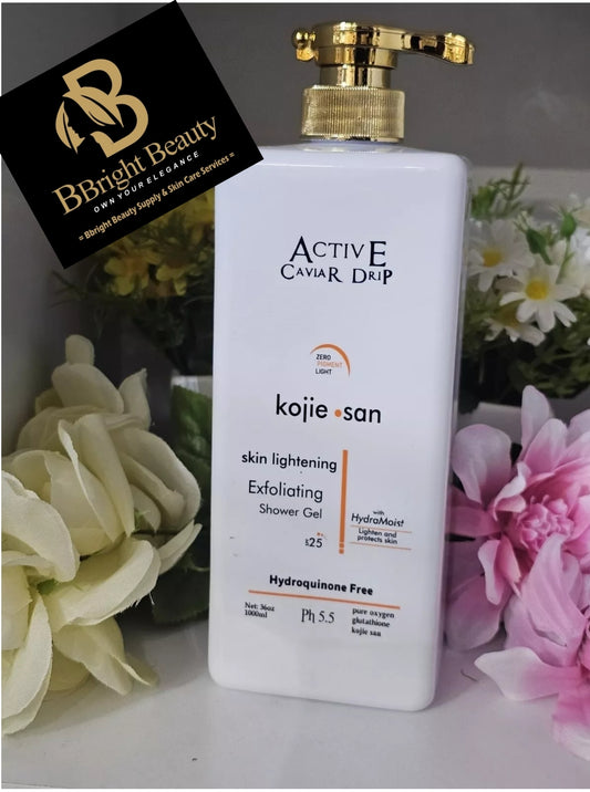 Active Caviar Drip Kojie San Skin Lightening Lotion with Hydramoist 444ml