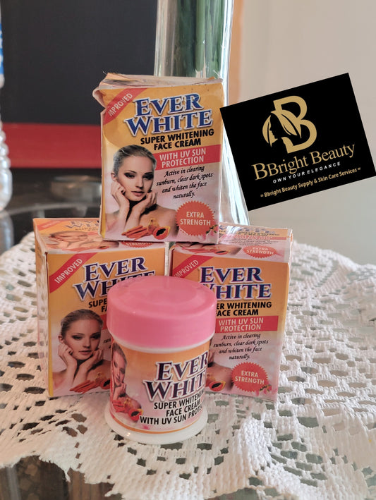 Ever White Super Lightening Face Cream with UV Sun Protection(Price is for one)