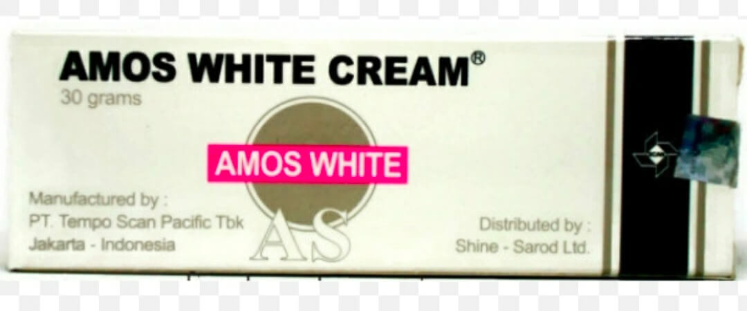 Amos White Whitening Tube Cream