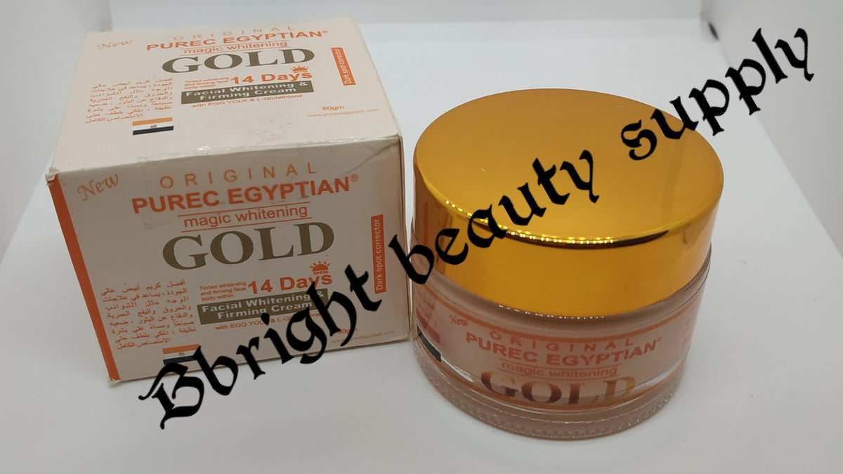 Pure Egyptian Magic Whitening Gold Facial whitening and firming cream 50g