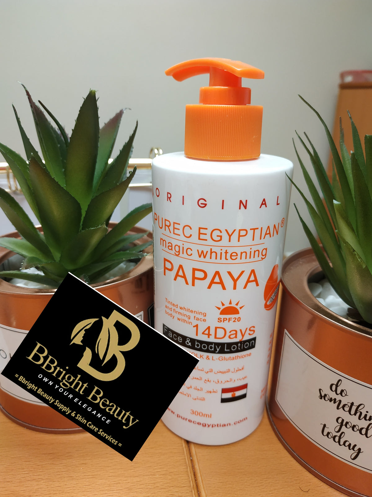Purec Egyptian Magic Whitening Papaya Lotion 300ml