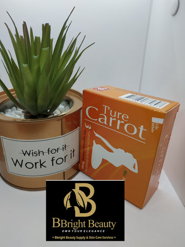 Good White Pure Carrot Soap With Carrot Oil Arbutin Glutathione