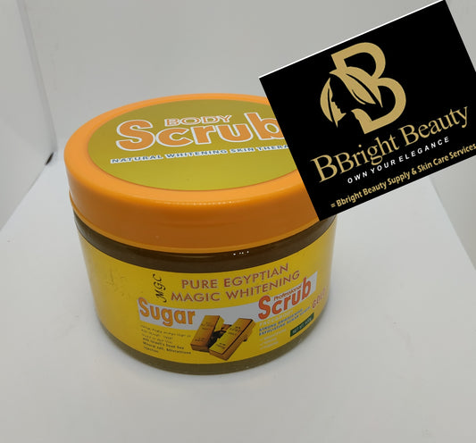 Pure Egyptian magic whitening gold sugar scrub 500g