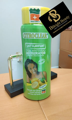 Citroclear skin whitening accelerator with lemon extract lotion 500ml