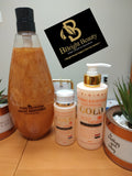 Pure Egyptian Magic Lightening Lotion set (Shower bath,lotion, serum)