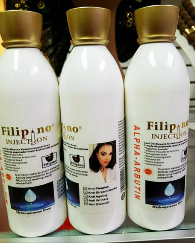 Filipino Injection Whitening Lotion with Alpha Arbutin 450ml