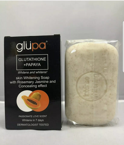 Glupa glutathione +papaya Skin whitening soap