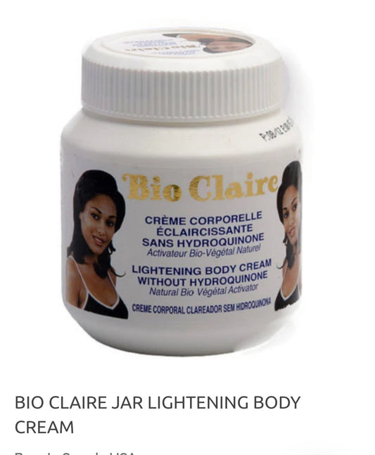 Bio Claire Jar lightening cream 10.6oz