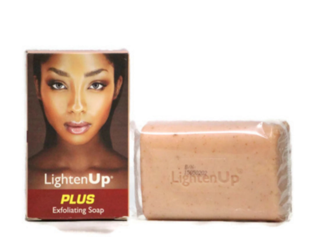 Lighten Up plus exfoliating soap
