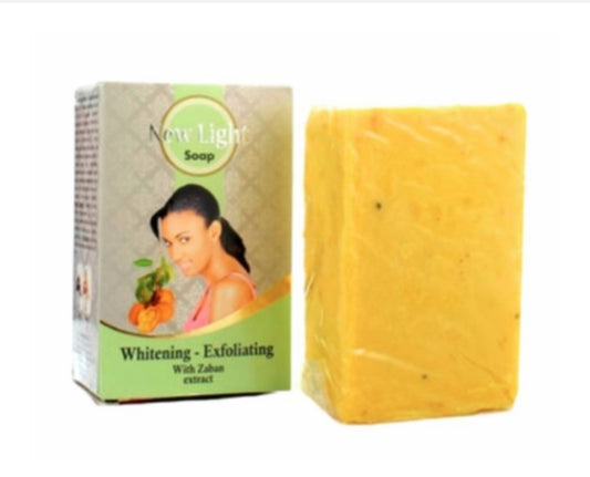 New Light whitening exfoliating with zaban extract soap 350g