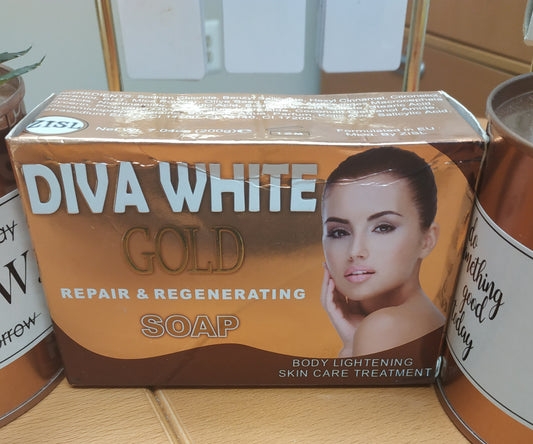 Diva White Gold Repair & Regenerating Soap 200g