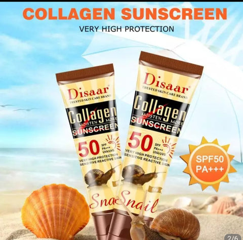 Collagen Sunscreen spf 50++ UV Block 50g
