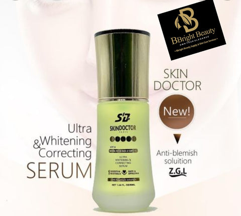 Skin Doctor Ultra Whitening & Correcting Serum Anti blemish Solution 50ml