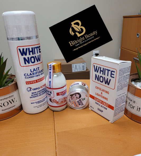 White Now Lotion Set(lotion 500ml,serum,face cream,soap)