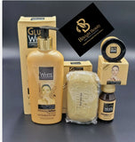 Gluta White Age Defying Brightening Lotion Full Set(Lotion,face cream,soap,serum)