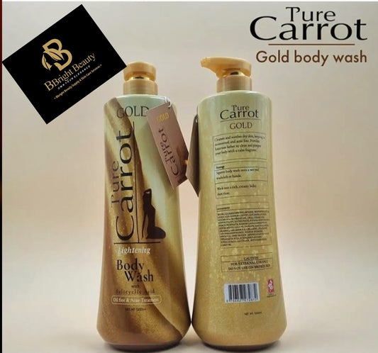 Pure Carrot Gold Lightening Body Wash with Salicyclic Acid 1200ML