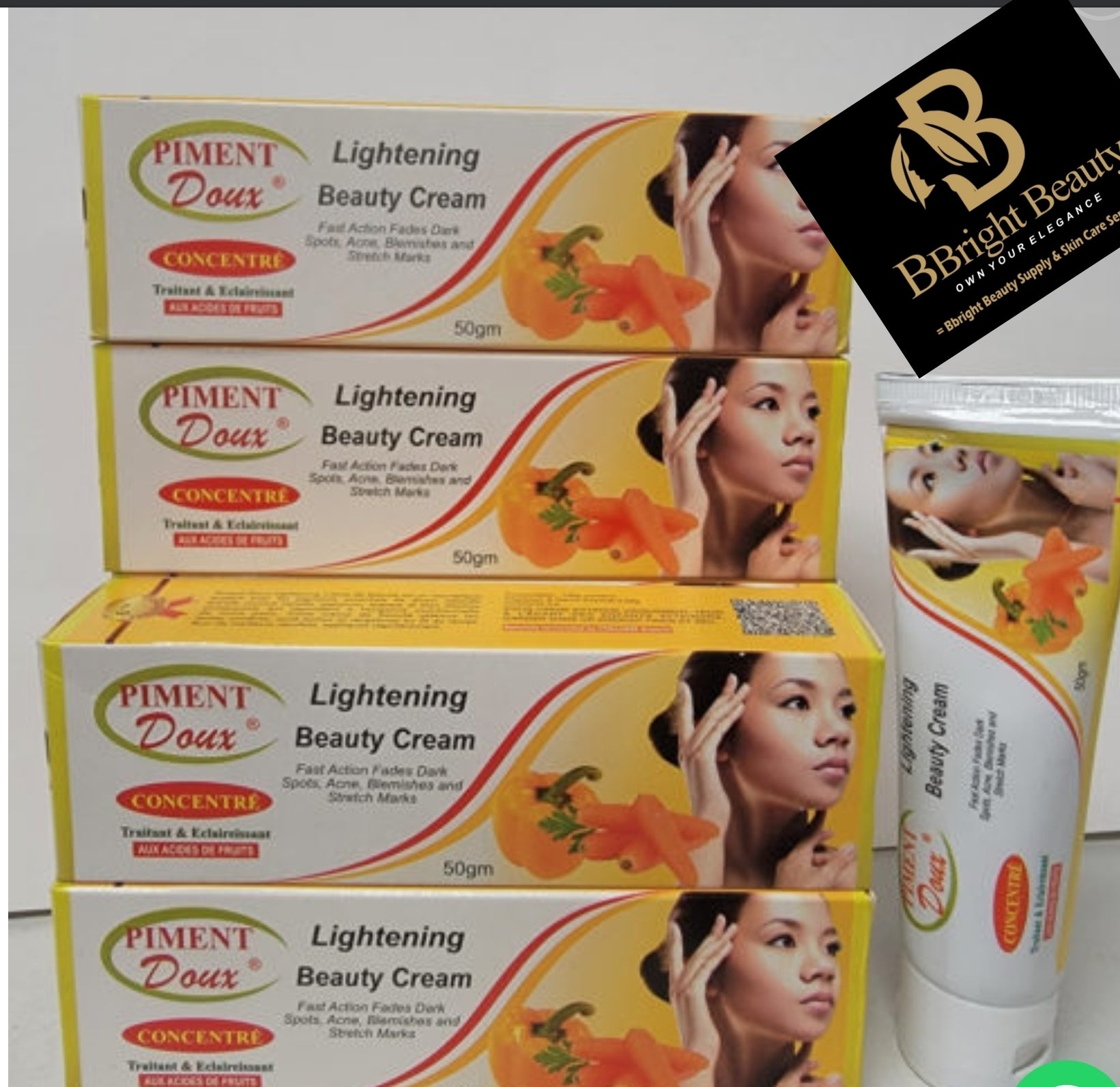 Piment Doux Lightening Beauty Cream 50g