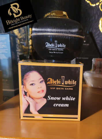 Abebi white Gluta Black snow white VIP face cream