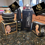 Abebi Snow White Age Renewal set: lotion, serum, face cream & soap. Full set of VIP GLUTA BLACK