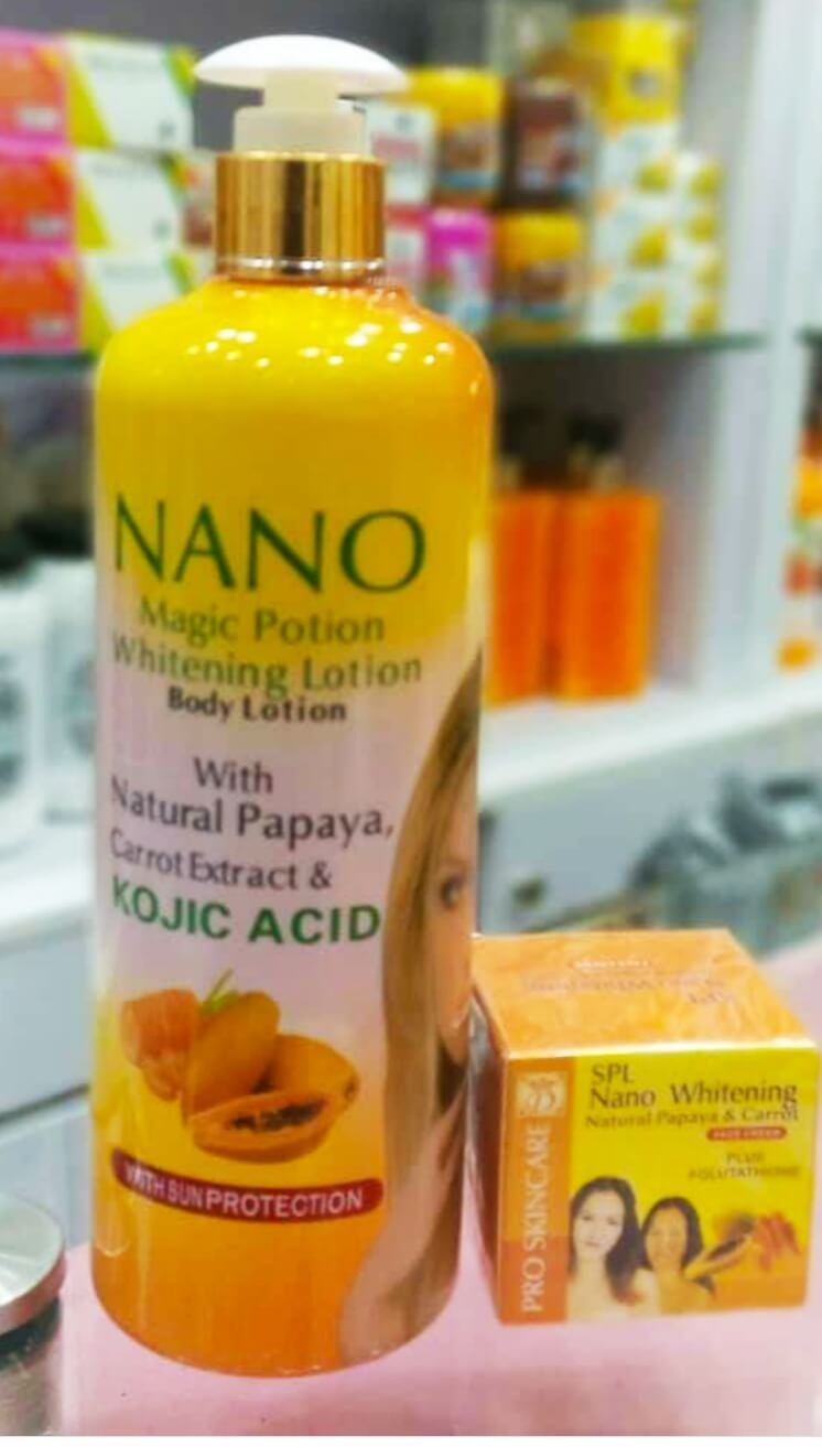 Nano Magic Potion With Natural Papaya &Carrot Extract + Face Cream