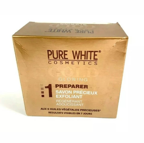 Pure White Cosmetics Gold Soap