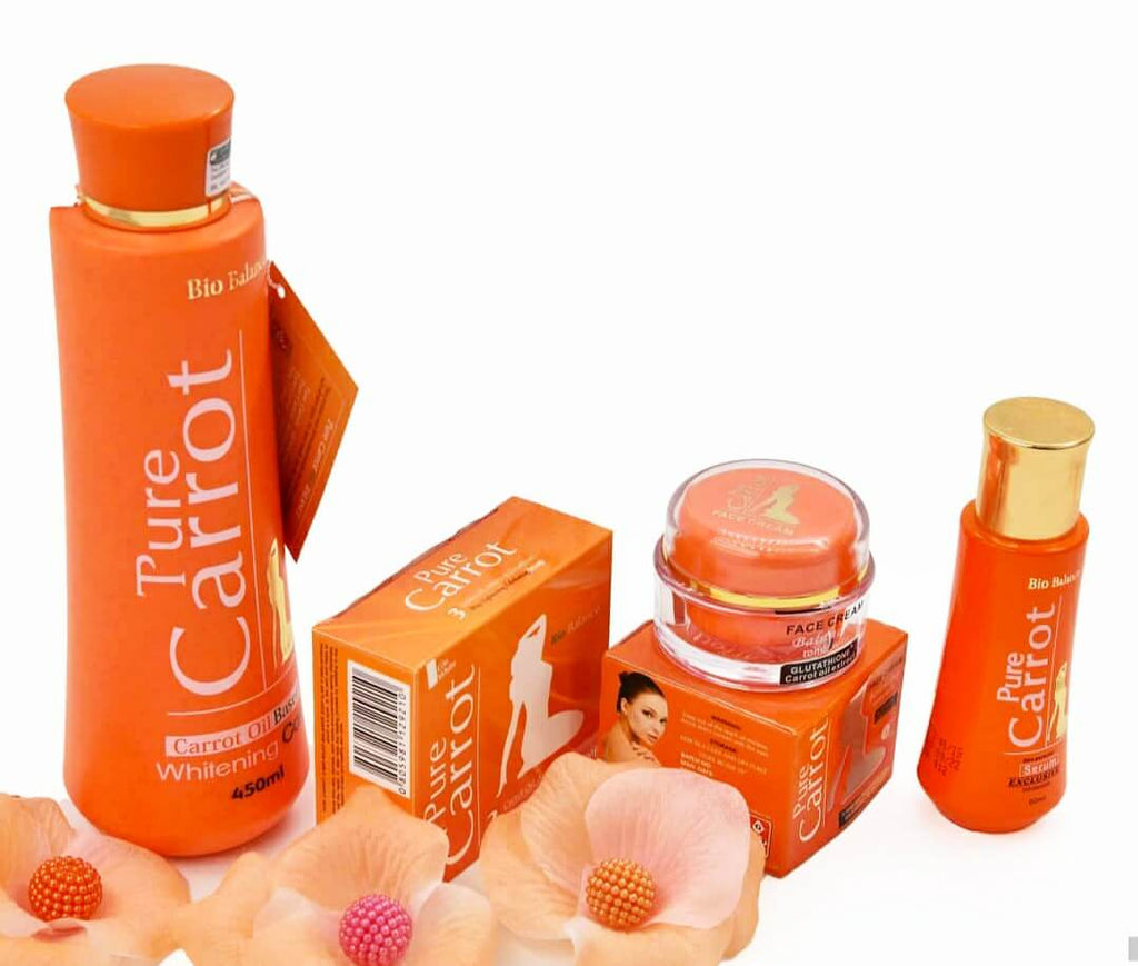 Pure Carrot Bio Balance Carrot Oil Based Lotion Set(Lotion,Serum,Soap,Face Cream)