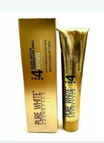 Pure White Cosmetics Gold Tube Cream