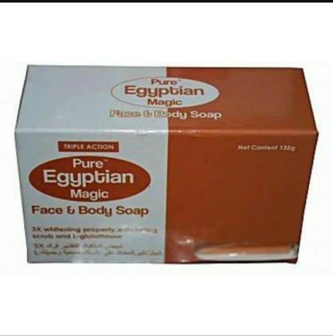 Pure Egyptian magic face and body soap 135g