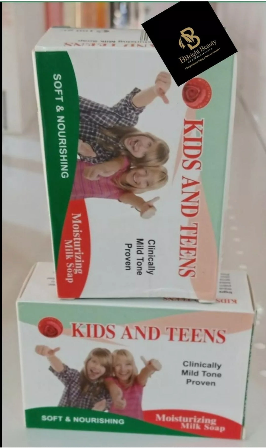 Kids And Teens Moisturizing Milk Soap 100g(2 Packs)