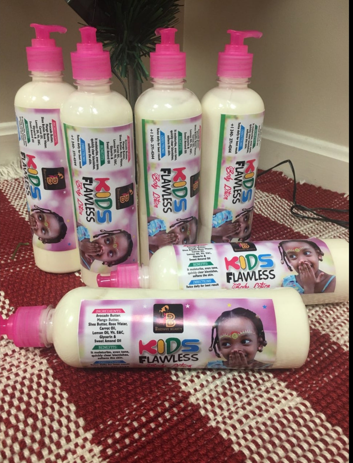 Kids Flawless Body Lotion 500ml(Now available only in bigger size)