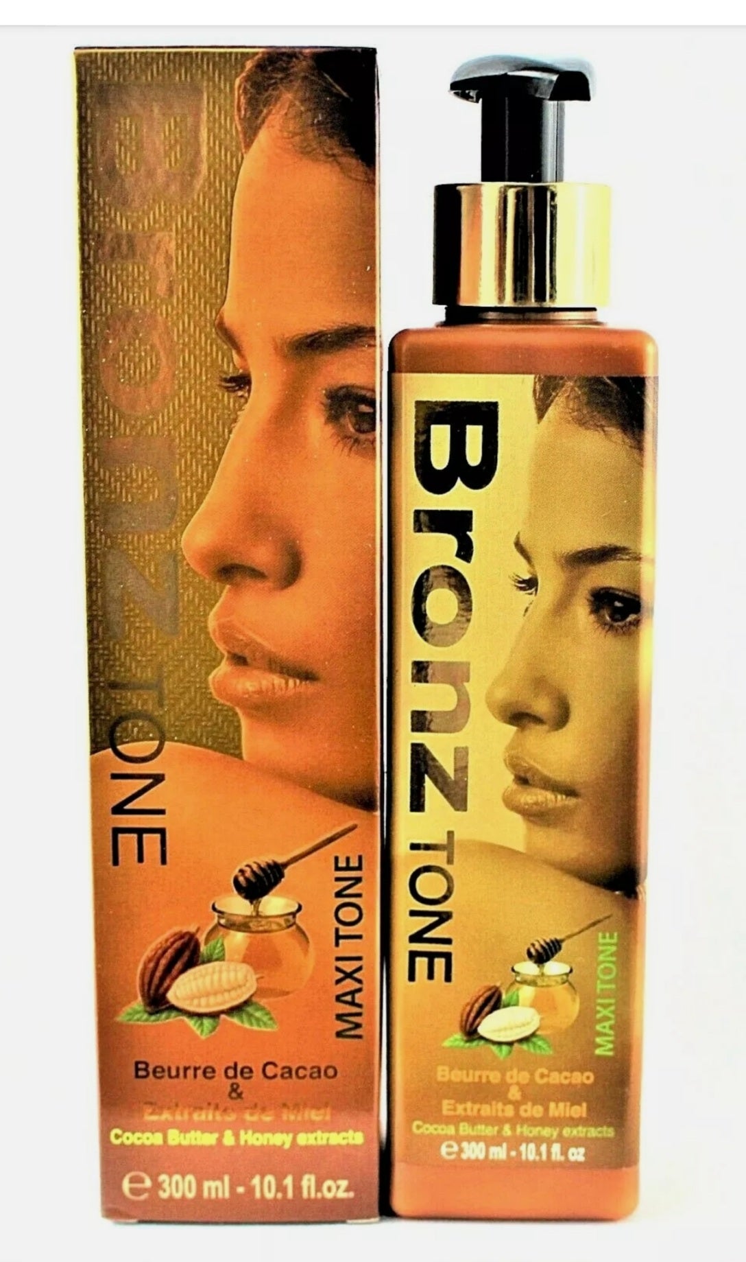 Bronze Maxitone with Cocoa Butter and Honey Extract 300ml
