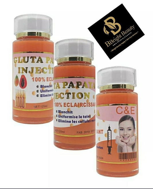 Gluta Papaya Injection Strong Whitening Concentrate Serum 120ml