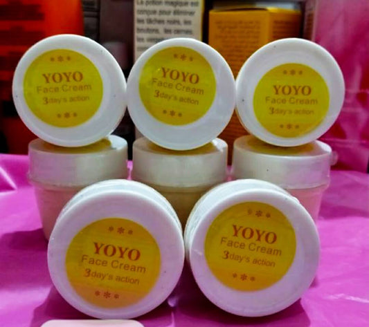 Yoyo 3 Days Face Cream(very good for Sunburn)